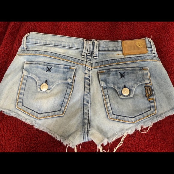 SOLD! SOLD!! PLASTIC BY GLY JEAN SHORTS!!! - Picture 2 of 5
